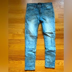 Hyper denim skinny jeans